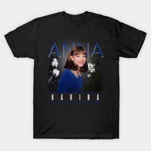 Anna karina +++ retro fan art T-Shirt